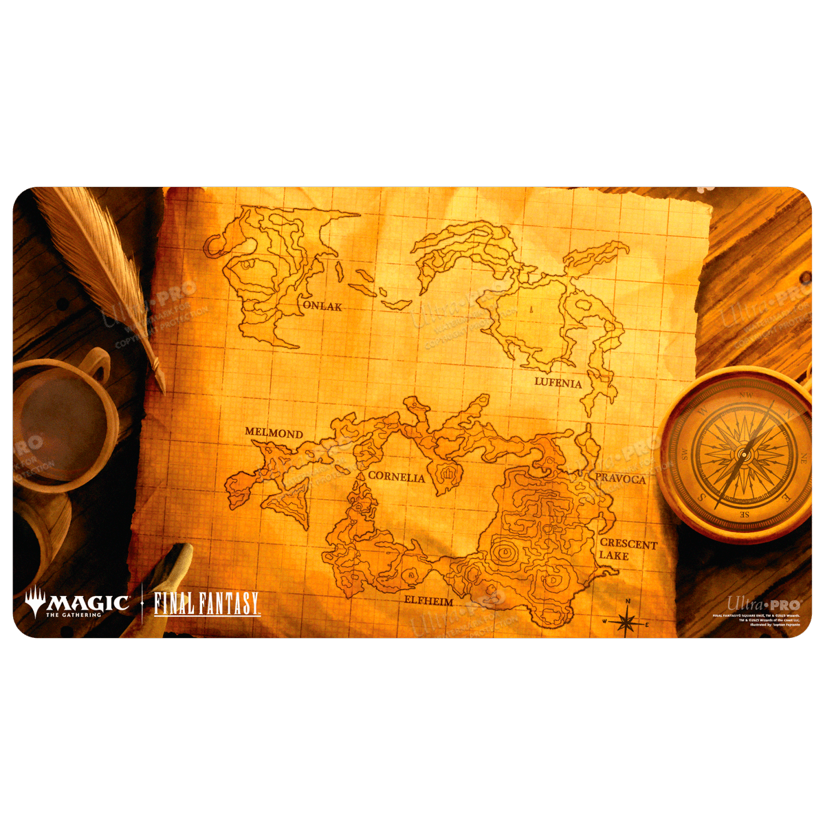 Magic: The Gathering®—FINAL FANTASY™ World Map Playmat | Ultra PRO Magic: The Gathering®—FINAL FANTASY™ World Map Playmat | Ultra PRO