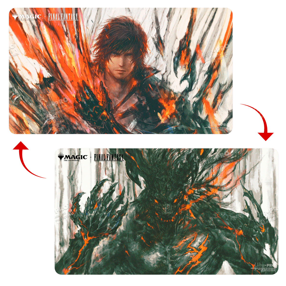 mtg ultra pro 公式プレイマット クライヴ fin Magic: The Gathering®—FINAL FANTASY™ Clive, Ifrit's Dominant