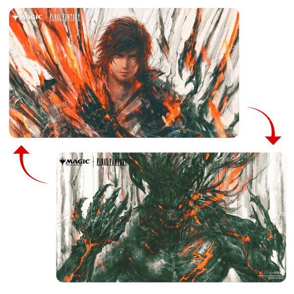 【新品未開封】MTG FF プレイマット イフリートvsバハムート 新品未開封】MTG FF プレイマット イフリートvsバハムート MTG