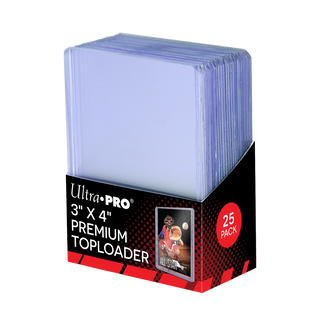 3インチ×4インチ 超クリアプレミアム TOPLOADER® スリーブ（25枚入り）