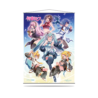初音ミクヒロインズ壁掛軸