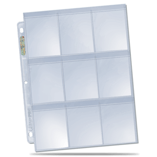 プレミアムシリーズ 9ポケットセキュアページ(100ct) 標準サイズカード用