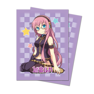 めぐりん メガネ 目鏡 スタンダード デッキプロテクター®スリーブ(50ct) 初音ミク