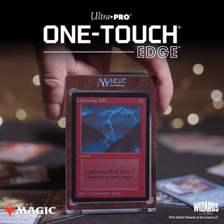シングル 35pt ONE-TOUCH Edge - マジック:ザ・ギャザリング用プリント磁気カードホルダー(クラシック)