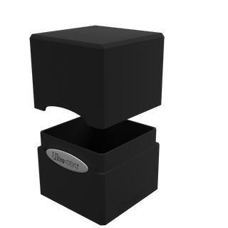 クラシック サテン キューブ - ジェット・ブラック