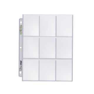 Silver Series 18ポケットカードページ（25枚入り）― スタンダードサイズカード用